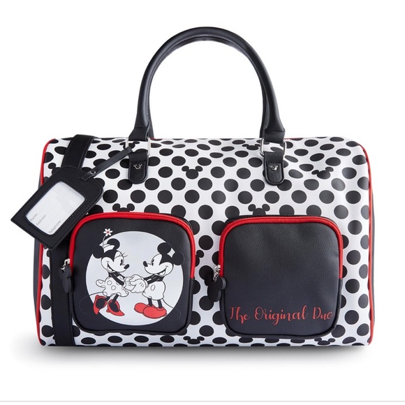 minnie mouse weekender bag